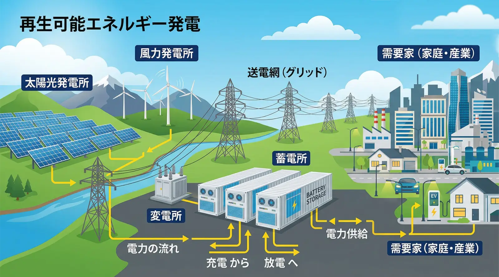 系統用蓄電池とは